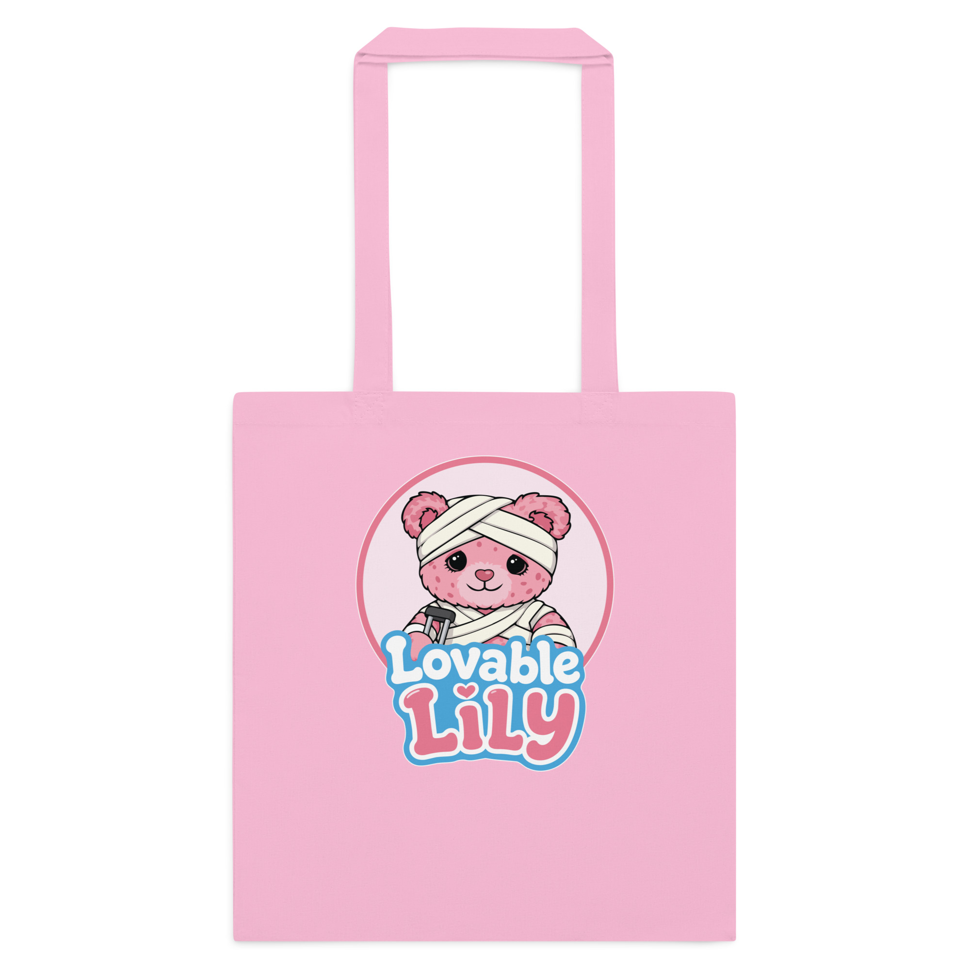 Lovable Lily Cotton Tote Bag