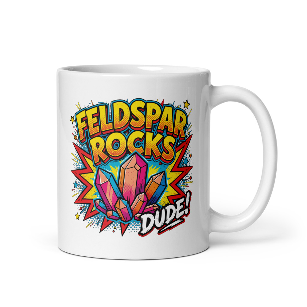 Feldspar Rocks Mug (white)